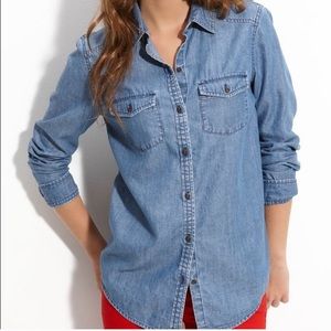 Buttoned-up Jean Shirt